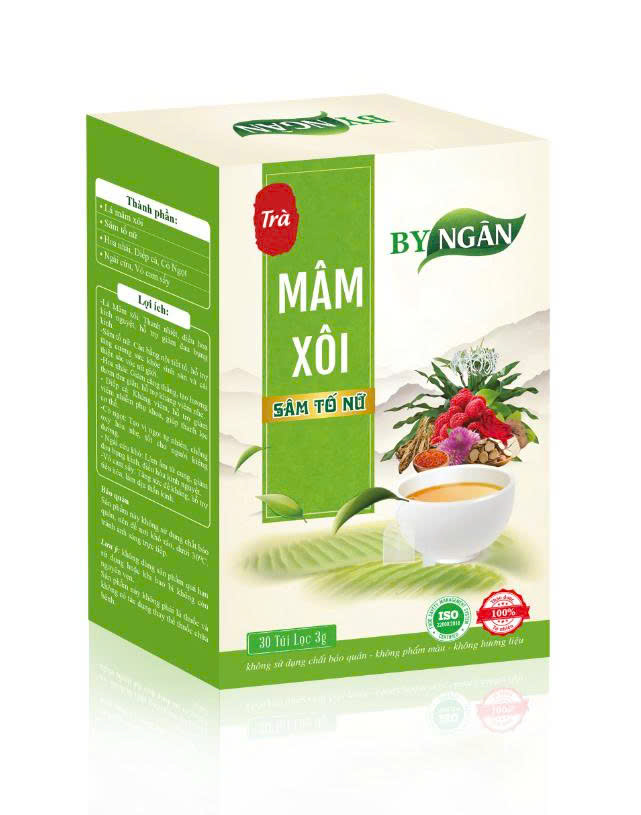 Trà Mâm Xôi Sâm Tố Nữ By Ngân Phake