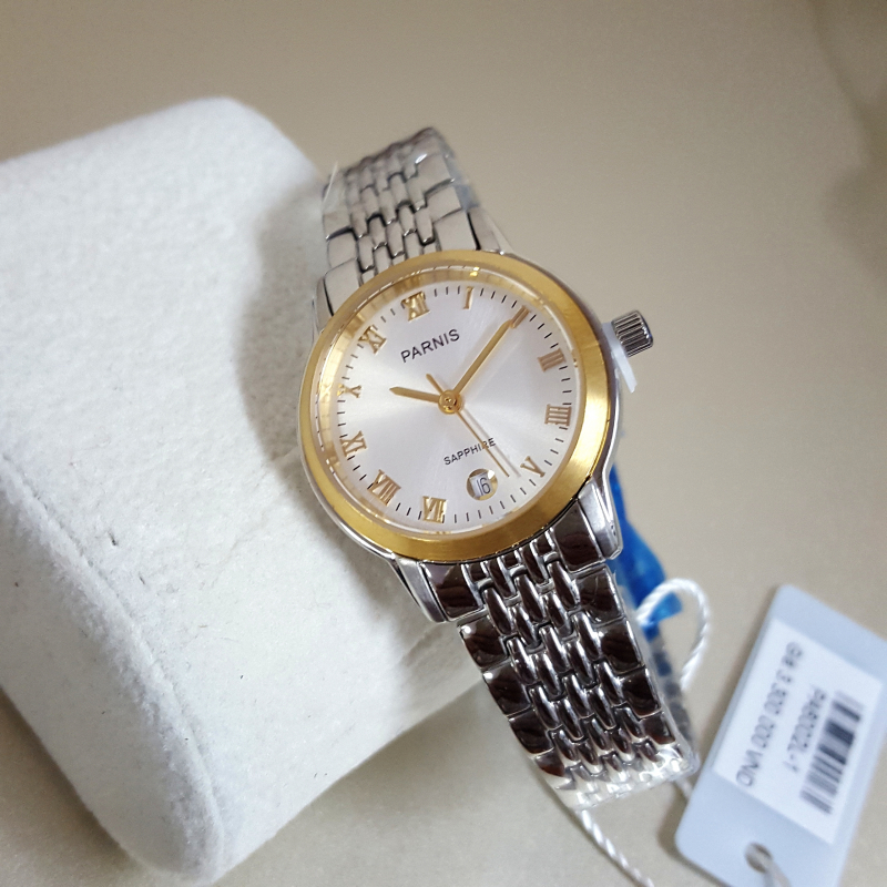Thiết kế kinh điển đồng hồ nữ Parnis PA6002L-1