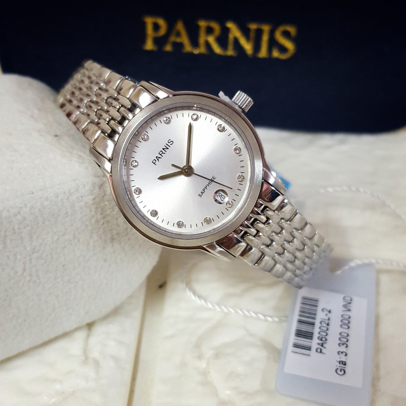 Thiết kế kinh điển đồng hồ nữ Parnis PA6002L-2