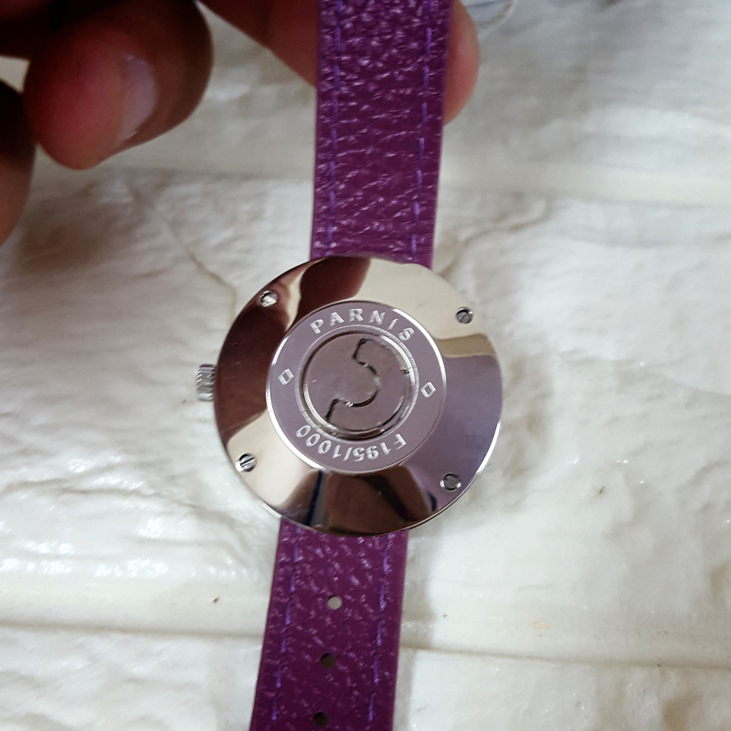 Thiết kế kinh điển đồng hồ nữ Parnis PA195-1