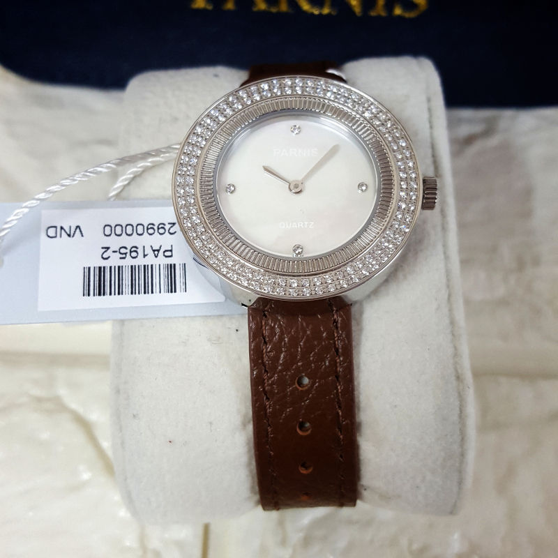 Thiết kế kinh điển đồng hồ nữ Parnis PA195-2