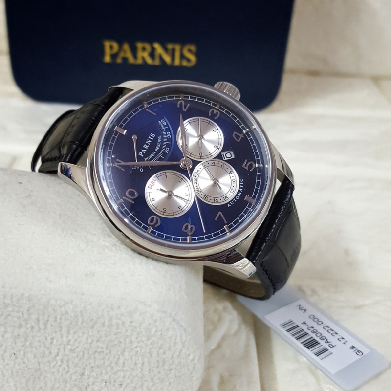 Thiết kế kinh điển của iwc đồng hồ nam Parnis PA6062-6