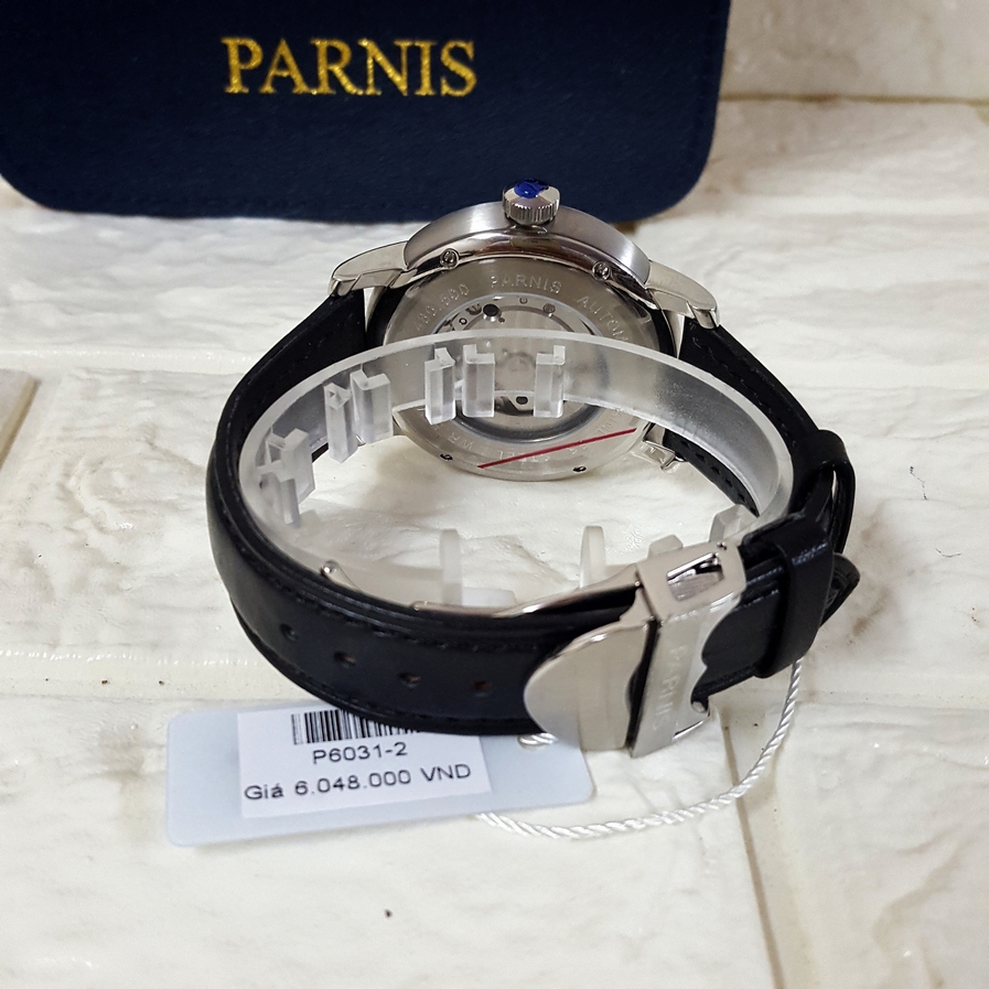 Thiết kế kinh điển đồng hồ nam Parnis P6031-2