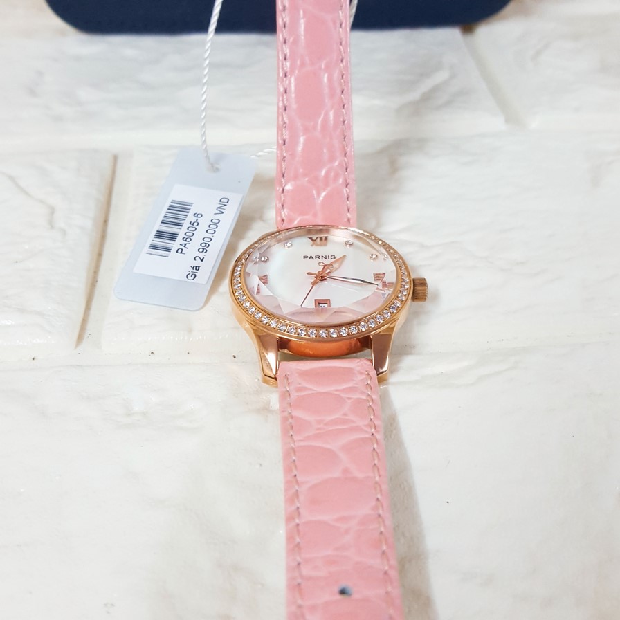 Thiết kế kinh điển đồng hồ nữ Parnis PA6005-6