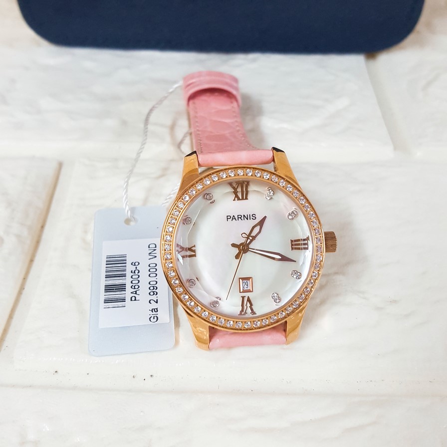 Thiết kế kinh điển đồng hồ nữ Parnis PA6005-6
