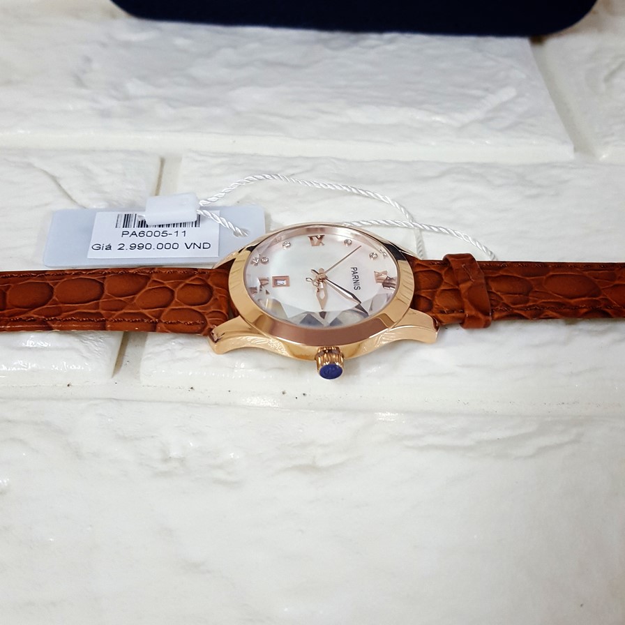 Thiết kế kinh điển đồng hồ nữ Parnis PA6005-11
