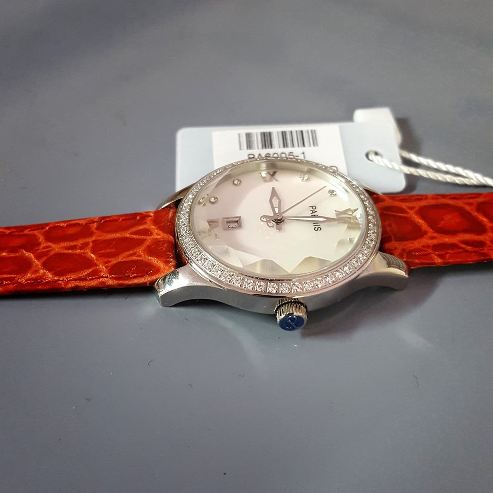 Thiết kế kinh điển đồng hồ nữ Parnis PA6005-1