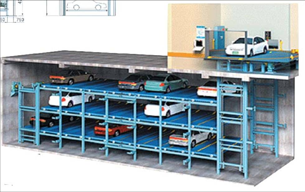 Lập trình bãi đỗ xe tự động theo yêu cầu