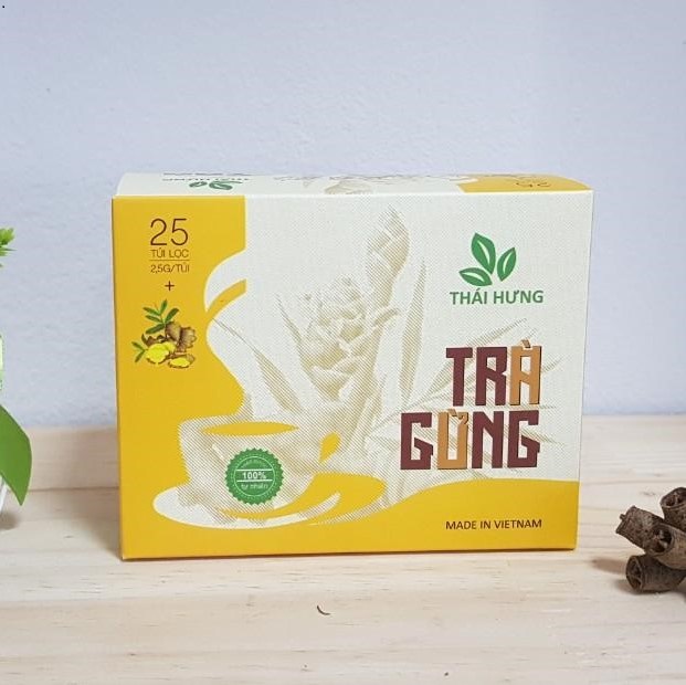 Trà Gừng Thái Hưng 25 túi lọc 2,5g