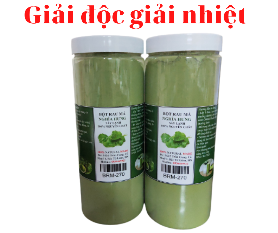 BỘT RAU MÁ SẤY LẠNH NGUYÊN CHẤT 200 GAM.