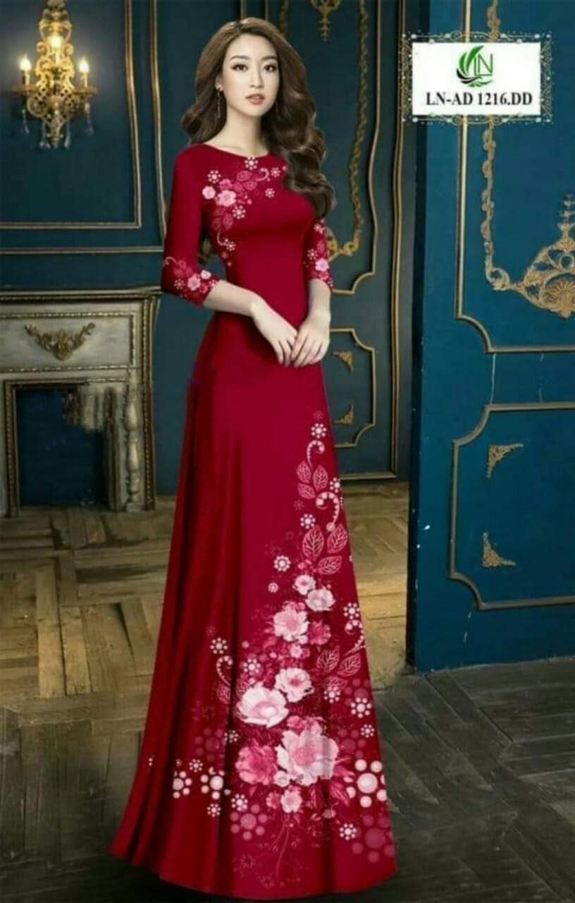 Áo dài Việt Nam (Tuyển Đại Lý, Sỉ SLL, Nhận may theo yêu cầu giá tốt 0987891441)