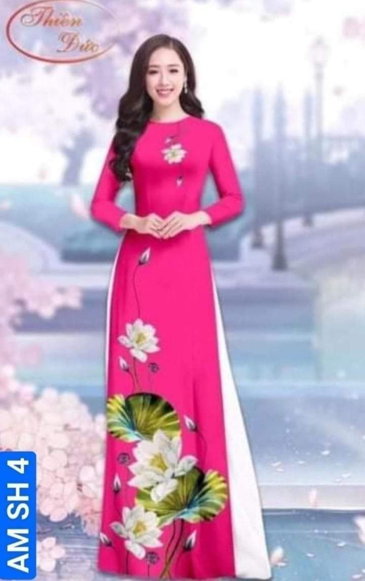 Áo dài Việt Nam (Tuyển Đại Lý, Sỉ SLL, Nhận may theo yêu cầu giá tốt 0987891441)
