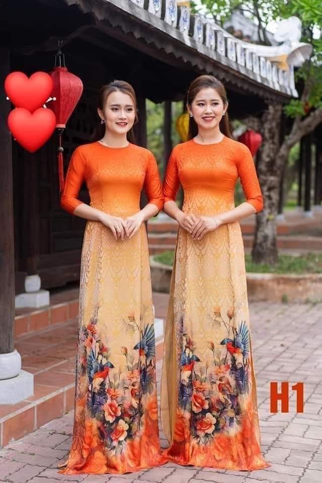 Áo dài Việt Nam (Tuyển Đại Lý, Sỉ SLL, Nhận may theo yêu cầu giá tốt 0987891441)