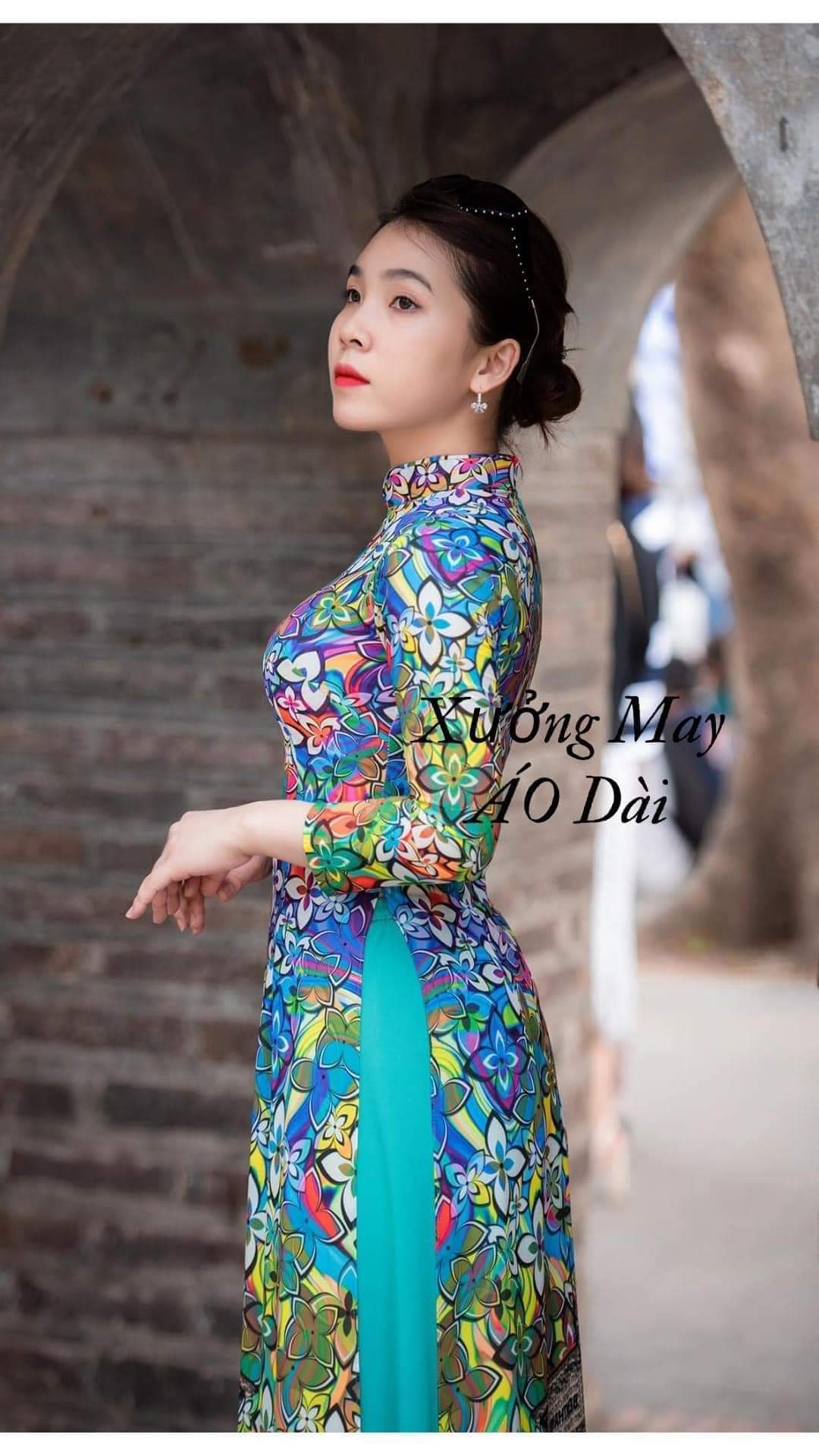 Bộ áo dài 3D cao cấp