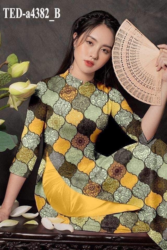 Bộ áo dài 3D cao cấp