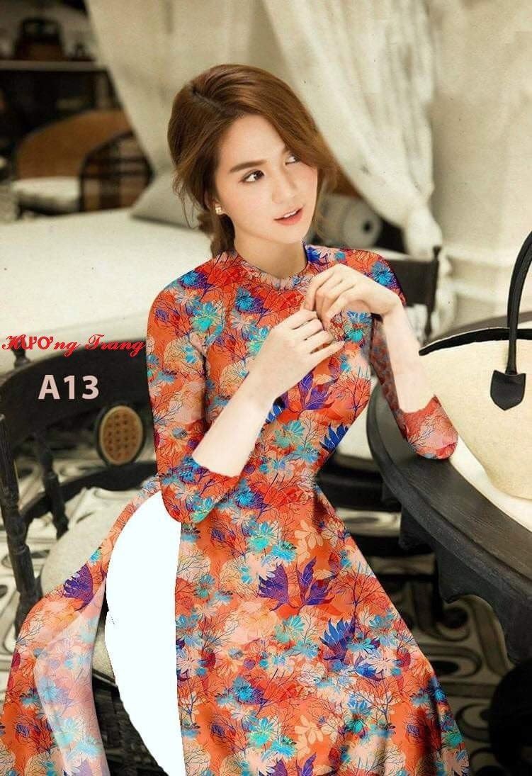 Bộ áo dài 3D cao cấp