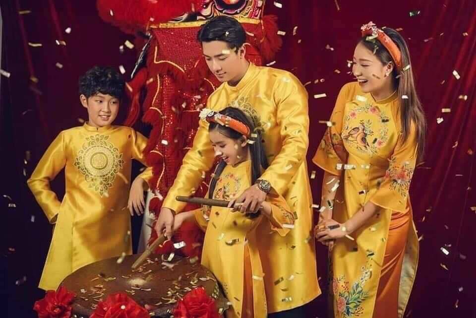 Áo dài cho gia đình