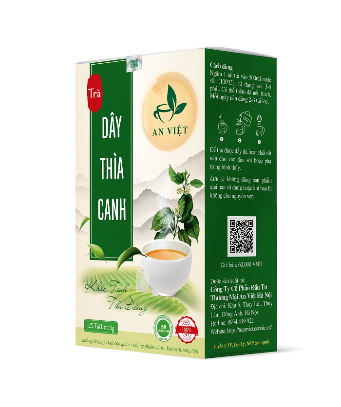 Trà Thìa Canh Thái Hưng 25 túi lọc 5 gam