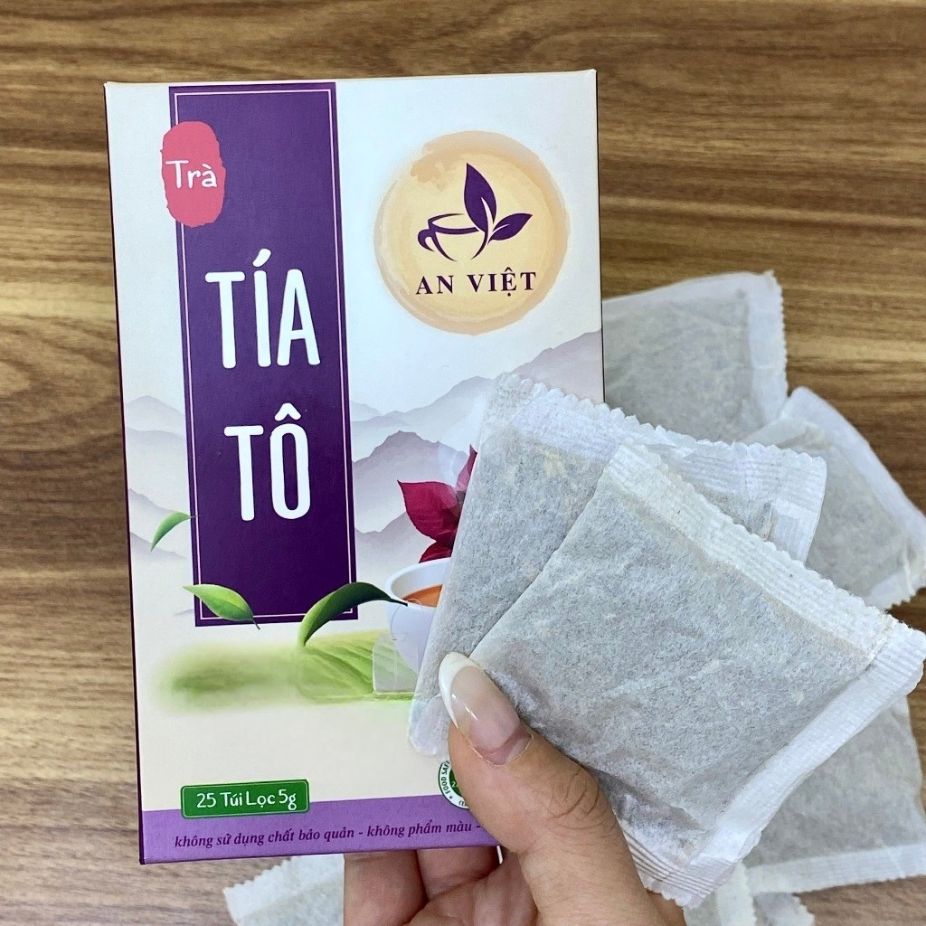 Trà Tía Tô An Việt 25*5 gam (tuyển NPP độc quyền tỉnh)